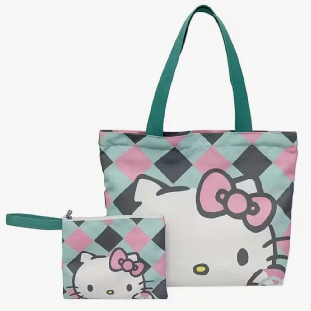 ❤️❤️SANRIO MYSTERY BUNDLE with Hello Kitty zippered Canvas Tote & zippered Pouch
